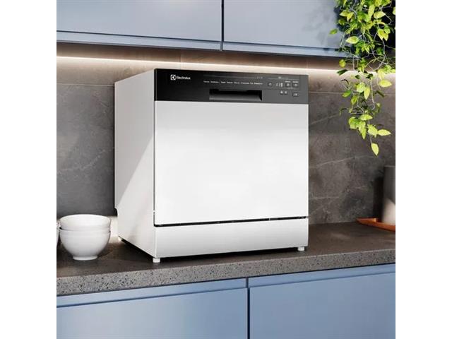 Lava-Louça Electrolux 8 Serviços Branca com Programa Lava e Seca 110V - 8