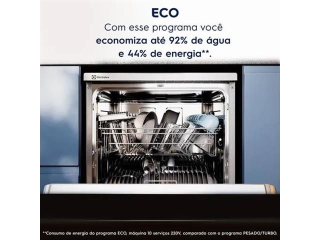 Lava-Louça Electrolux 10 Serviços Inox com Programa Lava e Seca 110V - 7