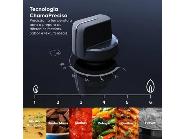 Cooktop Electrolux 4 Bocas Experience com ChamaPrecisa Bivolt - 5