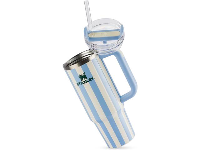 Copo Térmico Stanley Quencher Cornflower Cabana Gloss 0,887L - 2