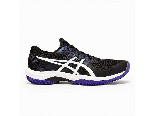Tênis Asics Game Ff Clay/Oc 001 Black/White Masc Tam 43