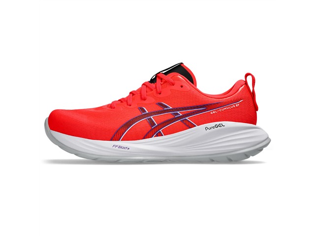 Tênis Asics Gel-Cumulus 27 Flash Red/White Masc Tam 40 - 12