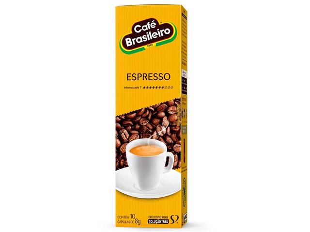 Cápsula de Café Espresso Brasileiro TRES 3 Corações - 1