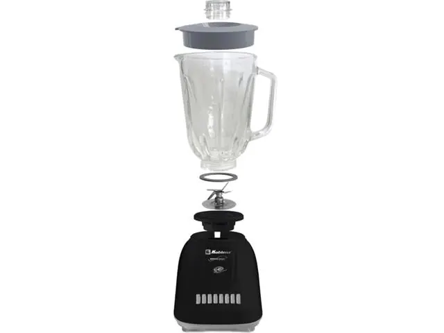 Licuadora Kitchen Magic: 10 velocidades + 2 pulsos con Vaso de vidrio