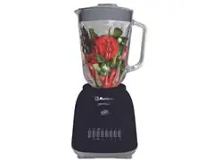 Licuadora Kitchen Magic: 10 velocidades + 2 pulsos con Vaso de vidrio - 2