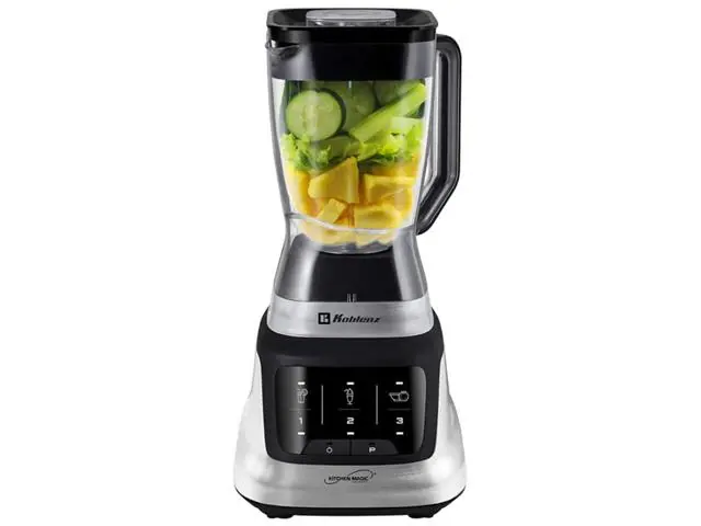 Licuadora Kitchen Magic Pro: 3 velocidades y 3 programas inteligentes 