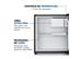 Frigobar Mondial 46L Porta Reversível Preto 220V - 1