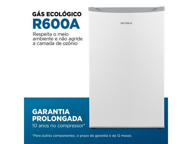 Frigobar Mondial 120L Porta Reversível Branco 220V - 5