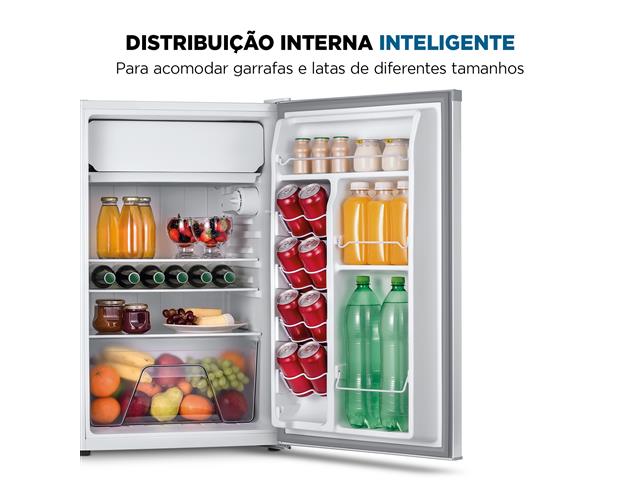 Frigobar Mondial 120L Porta Reversível Branco 220V - 6
