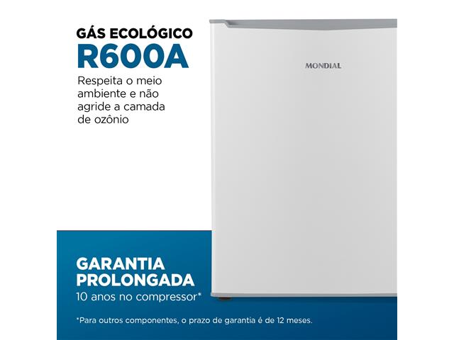 Frigobar Mondial 73L Porta Reversível Branco 110V - 2