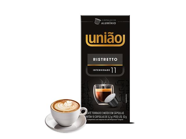 Cafe em Capsula Uniao Ristretto 10 Cápsulas 52G - 1