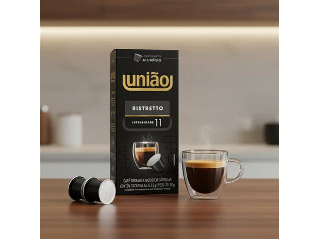 Cafe em Capsula Uniao Ristretto 10 Cápsulas 52G - 2
