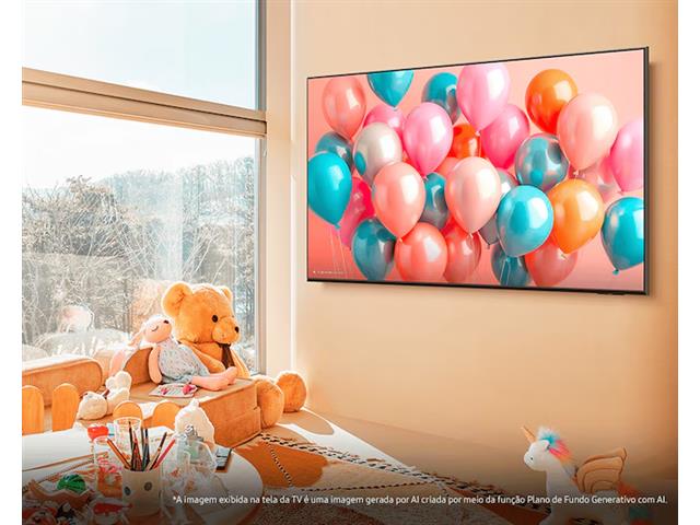 Smart TV QLED 85" Samsung Pontos Quânticos UHD 4K IA Quantum HDR 4HDMI - 6