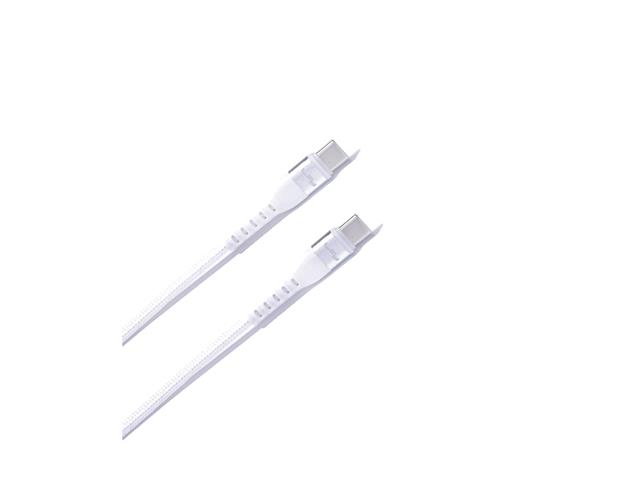Cabo Carregamento Ulta Rápido Lity USB C/USB C  100W/5A 2M Branco C13B - 2