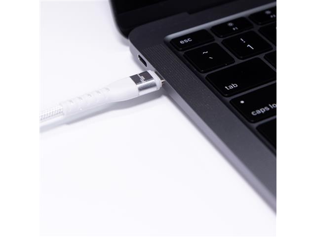 Cabo USB C para USB C 2m Branco - 3