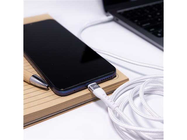 Cabo USB C para USB C 2m Branco - 5