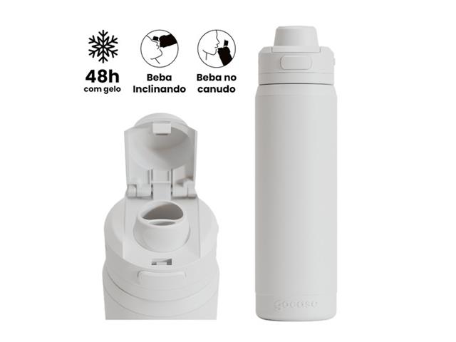 Garrafa Termica Pro 750 Branca Bb