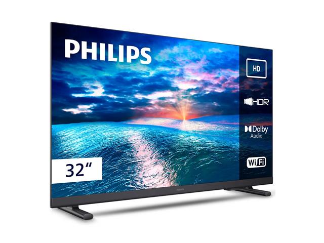 Smart TV Philips 32" HD Google TV - Wi-Fi, HDMI - 2