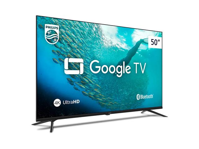 Smart TV Philips 50" 4K UHD Google TV - HDR, Wi-Fi - 1