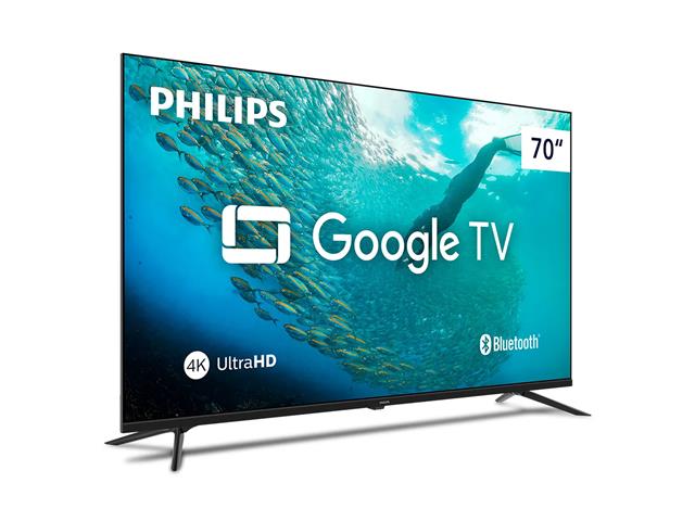 Smart TV Philips 70" 4K UHD Google TV - HDR, Wi-Fi - 1