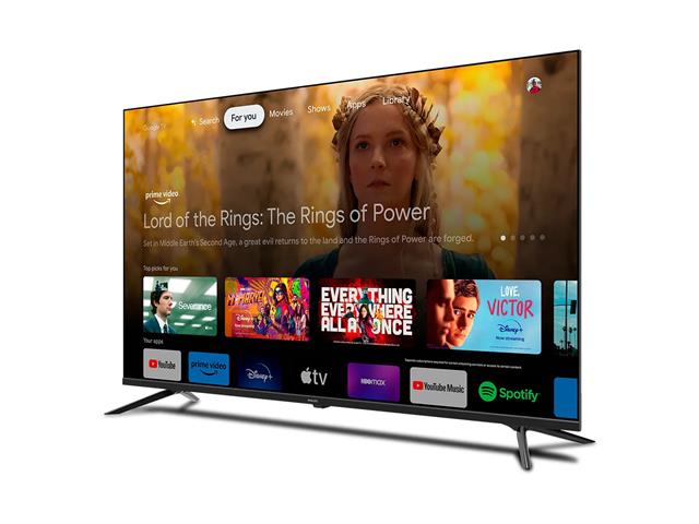Smart TV Philips 75" 4K UHD Google TV - HDR, Wi-Fi - 1