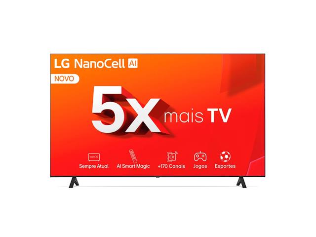 Smart TV LG 65" 4K UHD NanoCell - HDR, Wi-Fi