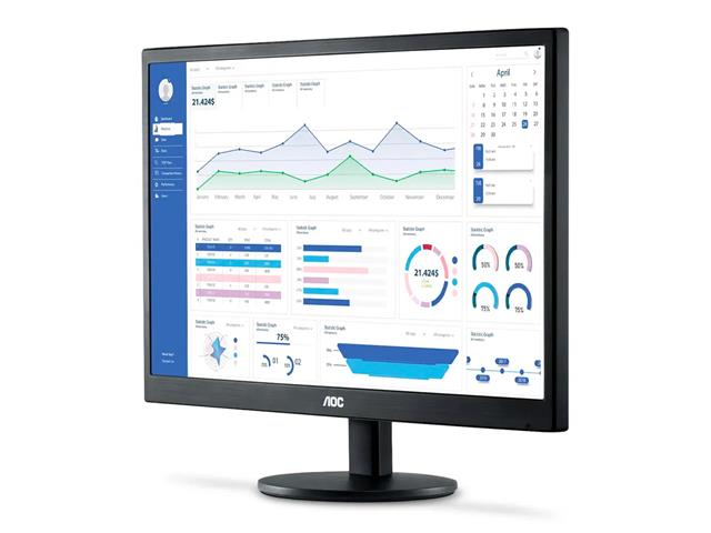 Monitor AOC 18,5" HD TN 60Hz 5ms - 2