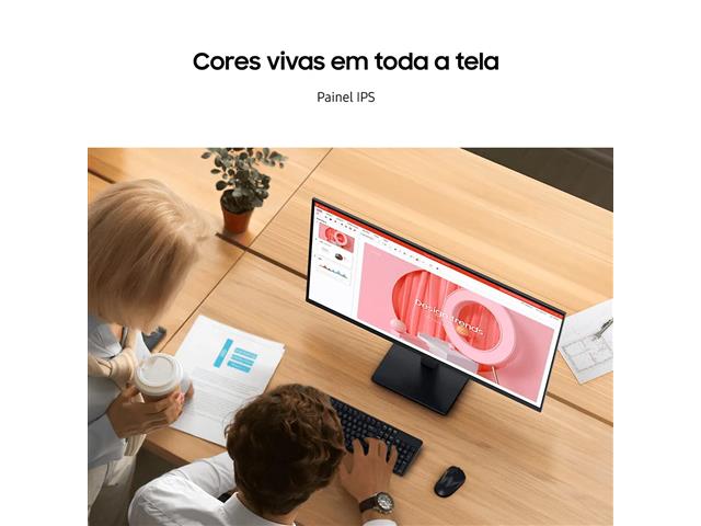 Monitor Samsung 24" FHD IPS 100Hz 5ms - 6