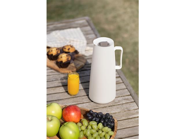 Bule Térmico Tramontina em Plástico Vanilla com Ampola de Vidro 1 L - 2