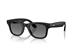 Óculos Ray-Ban Meta Wayfarer Matte Black | Polar Gradient Graphite - 0