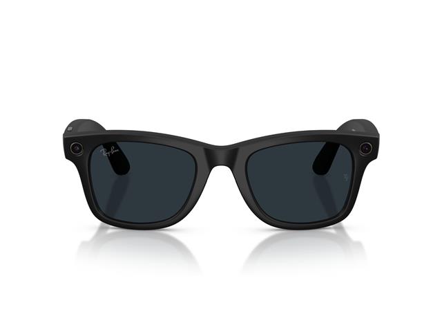 Óculos Ray-Ban Meta Wayfarer Matte Black | Transitions Gray - 2