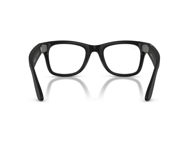 Óculos Ray-Ban Meta Wayfarer Matte Black | Transitions Gray - 7