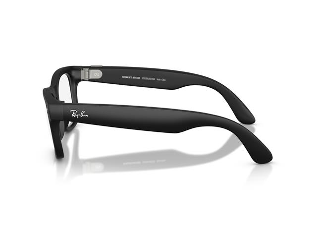 Óculos Ray-Ban Meta Wayfarer Matte Black | Transitions Gray - 8