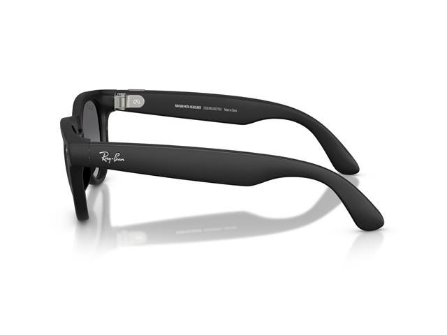 Óculos Ray-Ban Meta Headliner Matte Black | Polar Gradient Graphite - 4