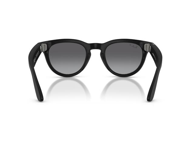 Óculos Ray-Ban Meta Headliner Matte Black | Polar Gradient Graphite - 5