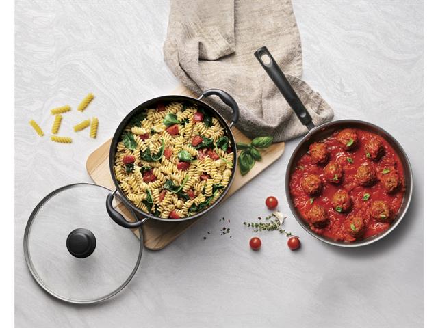 Jogo de Panelas Tramontina Versalhes Antiaderente 6 peças Chumbo - 7