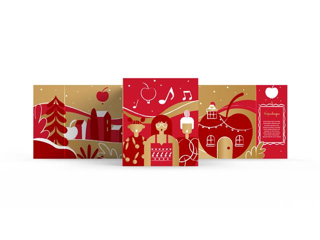 Panettone Exagero Cherry Brandy Kopenhagen 1,340 Kg - 1