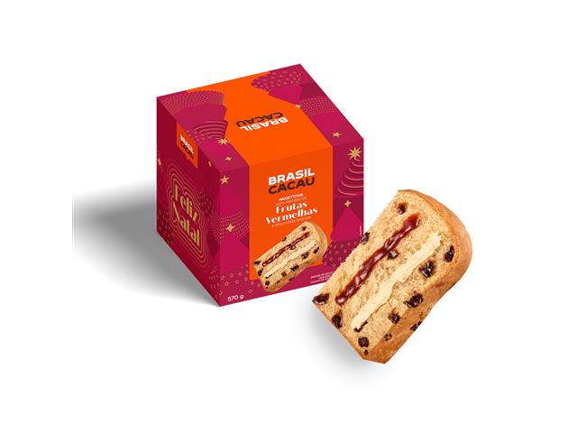 Panettone Frutas Vermelhas Brasil Cacau 570 G - 6