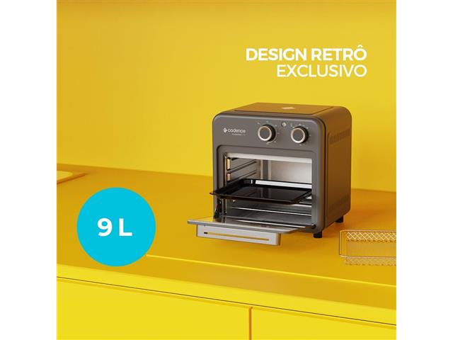 Fritadeira Oven Cadence FRT700 9L Preto 220V - 8
