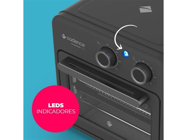 Fritadeira Oven Cadence FRT700 9L Preto 220V - 9