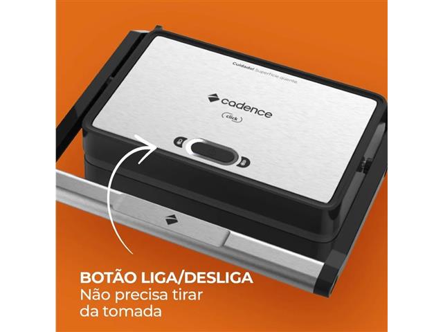 Grill Cadence GRL200 Duas Chapas 110V - 8