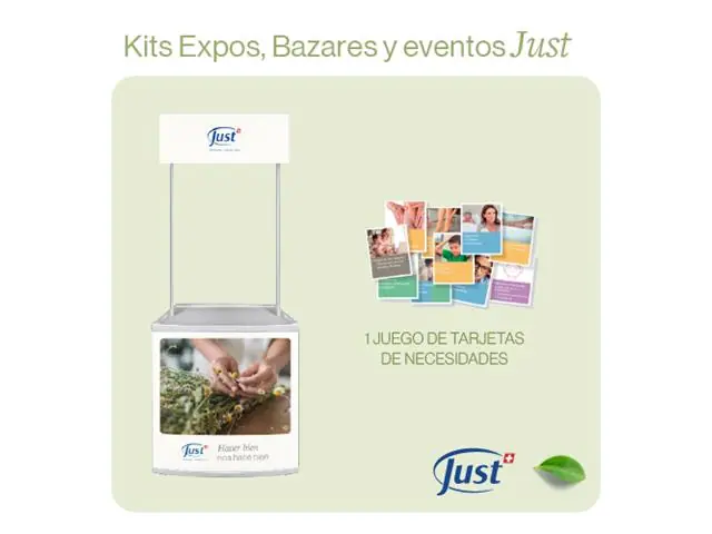 Kit Stand Just  para  bazares y expos