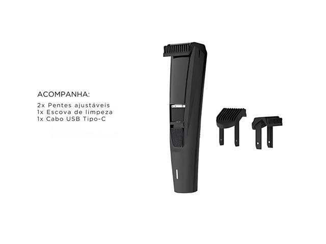 Aparador De Pelos Gadnic Barbeador Elétrico Sem Fio Usb - 7