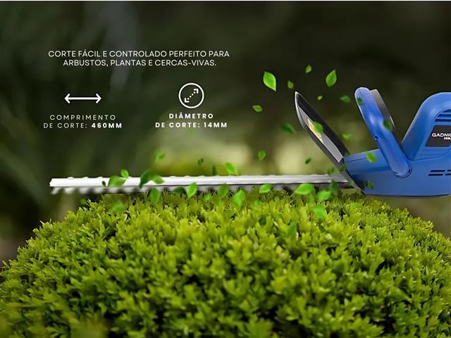 Aparador De Cerca Viva Gadnic 1100v 580w Podador Cerca - 2