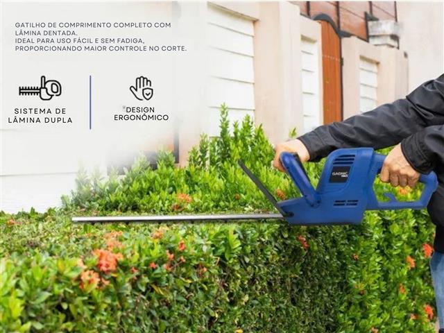 Aparador De Cerca Viva Gadnic 1100v 580w Podador Cerca - 3