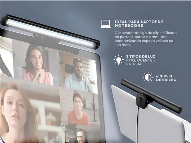 Luminária LED Gadnic USB Barra Para Notebook e Monitor - 3