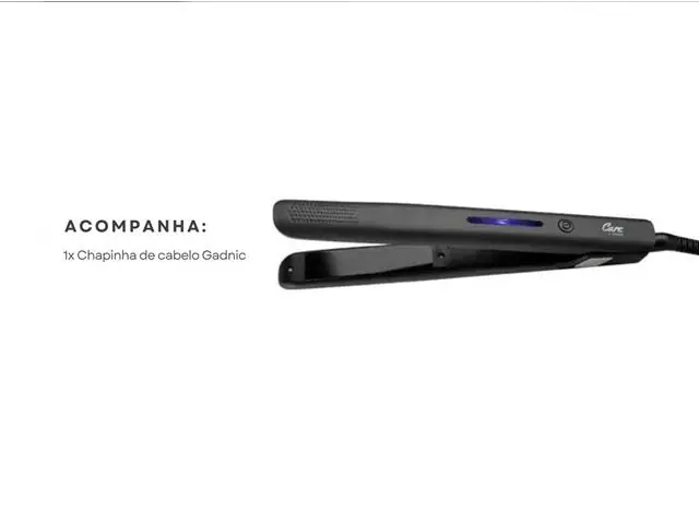Chapinha Gadnic 30w 110v Alisador De Cabelo Cerâmica - 6