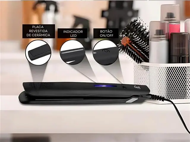 Chapinha Gadnic 30w 110v Alisador De Cabelo Cerâmica - 4