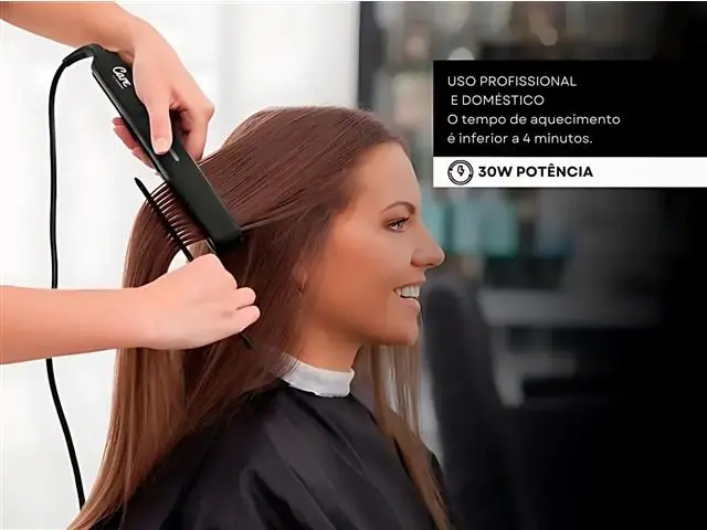 Chapinha Gadnic 30w 110v Alisador De Cabelo Cerâmica - 2