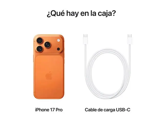 iPhone 17 Pro 256GB - Color naranja cosmico